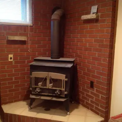 300.00 Certified woodstove with blower, View more
