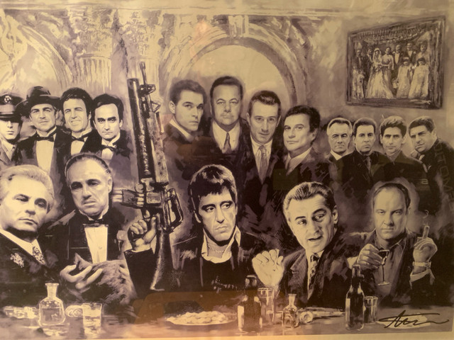 Framed Gangsters of the movies.  in Arts & Collectibles in Markham / York Region - Image 2
