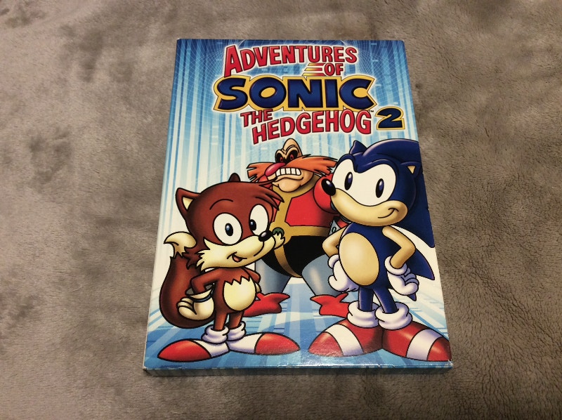 Adventures of Sonic The Hedgehog 2 DVD Set TV Series Cartoons CDs