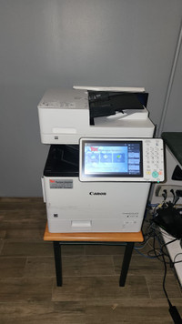 All-in-one fax, scanner, printer, copier.