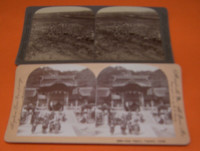 Keystone Stereo View Company Cards #14002 - #7578 - Both Japan
