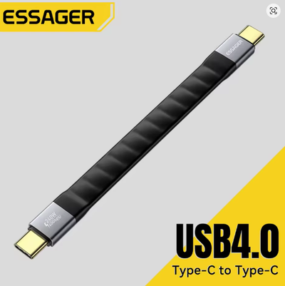 Cable USB 4.0 Type-C Cable 40Gbps Data Transfer&8K@60Hz, View more