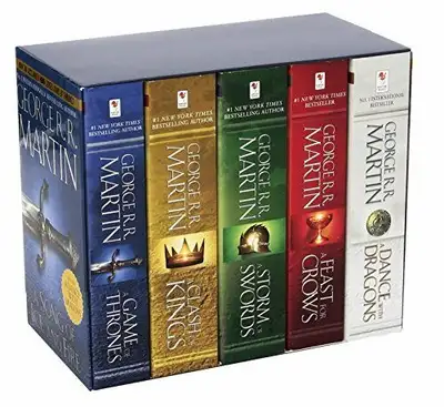 George R. R. Martin's A Game of Thrones 5-Book Boxed Set, View more