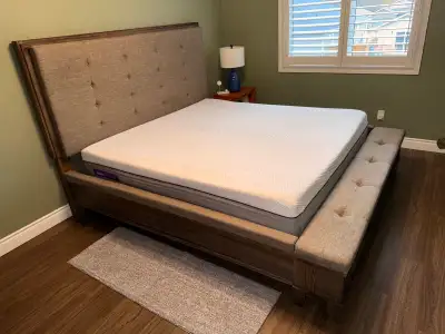 King Bed and Mattress, View more