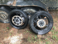 Tires a nd    rims off a 2013 ninja    650