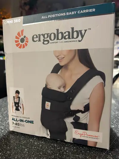 BLACK Ergobaby / Omni 360 Brand Brand new in box, unused with tags. Please see photos for full descr...