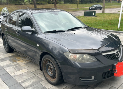 2007 gray Mazda 3
