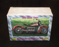 AMERICAN VINTAGE CYCLES SR. 1 Card Set Indian Harley-Davidson NM