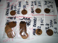 penny collection  1983/1983 near/far beads div 1965 big jar