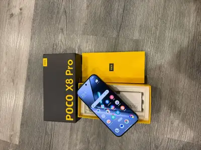 Black Poco X8 Pro 12GB/512GB Global- 100% Battery, View more
