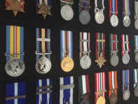 VERY RARE Canadian Court Mounted War Medals