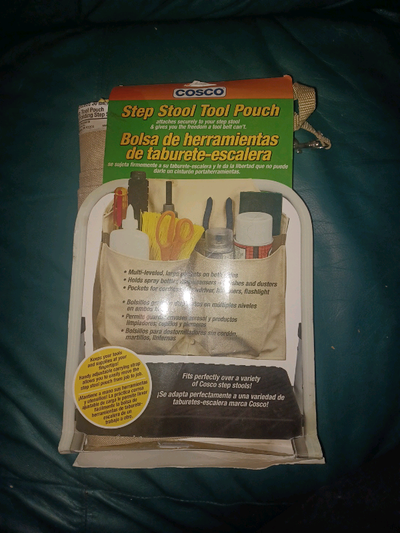 Step stool tool pouch, View more