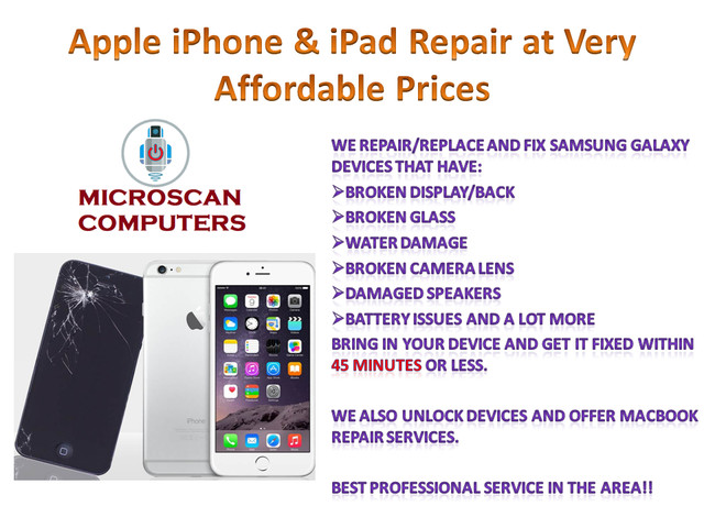 iPhone 8/8+/X/XS/XS MAX/11/12/13/14/15 PRO MAX REPAIR in Cell Phones in Mississauga / Peel Region