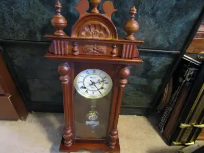 Vintage Assegai Pendulum Clock, View more