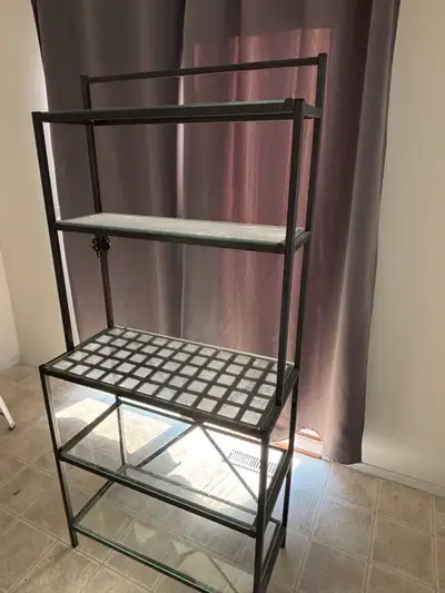 Metal and Glass Shelf, View more