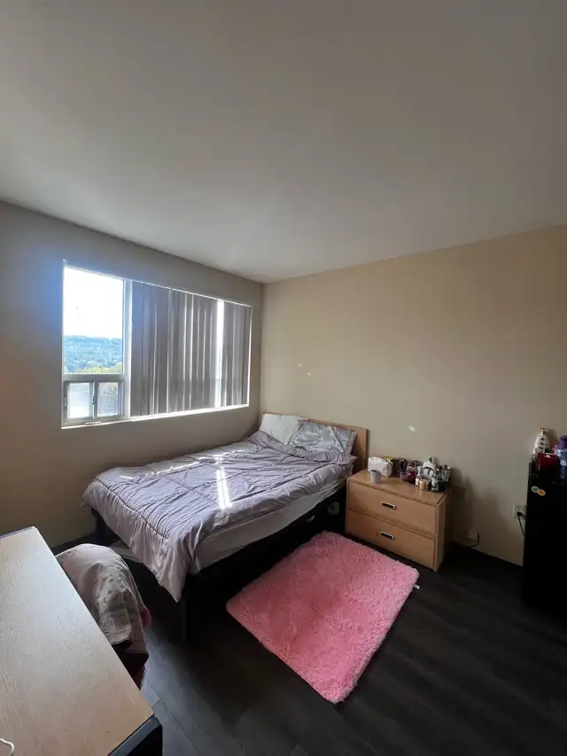 Furnished bedroom in 3-bd apartment near McMaster in Room Rentals & Roommates in Hamilton - Image 4