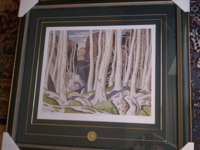A.J. Casson - " The White Forest-1937 " -Limited Edition Print - in Arts & Collectibles in Kitchener / Waterloo - Image 2