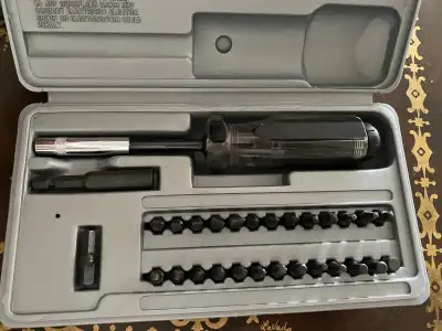 Screwdriver and Bit Set, View more