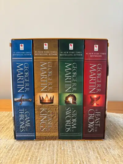 Game of Thrones Books 1 - 4 Set, View more