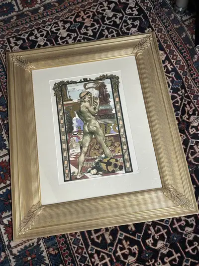 “Porter d’Amphora” – c.1898 Limited Edition French Lithograph, View more
