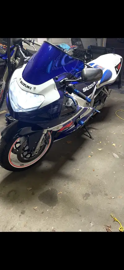 2003 Suzuki gsxr 750 Km 36,600 Bike is in great shape and lots of tasteful upgrades have been done t...