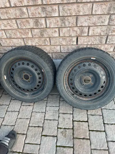 205/50/16 tires and rims Four bolt pattern