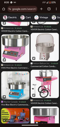 Looking for commercial cotton candy machine 