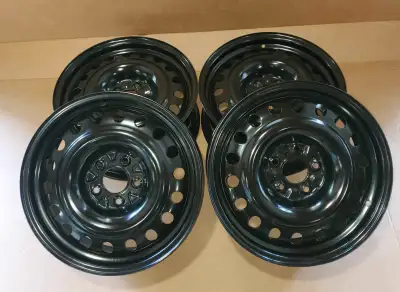 17" Rims- Brand New Set Steel Wheel 17x7 5-114.3 CB67.1 ET42 Product code: 751401 Will Fit: Acura,Ch...