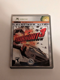 Burnout 3 Takedown Platinum Hits (Xbox) (Used)