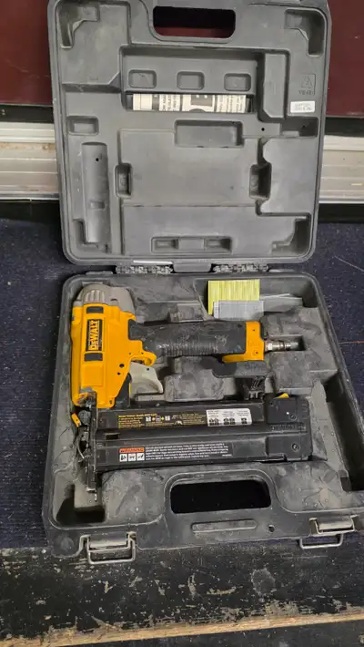 Dewalt 18 GA finish nailer, View more