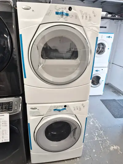 Set washer and dryer 27” Whirlpool , View more