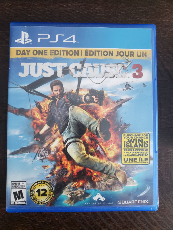 Jeux PS4: Just Cause 3 Day One Edition dans Sony PlayStation 4  à Laval/Rive Nord