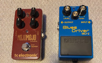 Overdrive Pedals - Mojomojo & BD-2