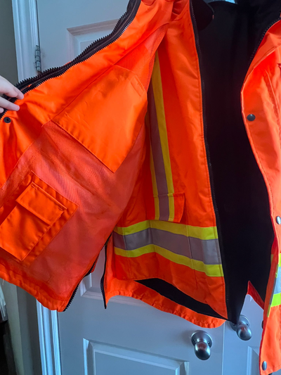 REDUCED...MENS STORM FIGHTER 5-1  WORK COAT, View more