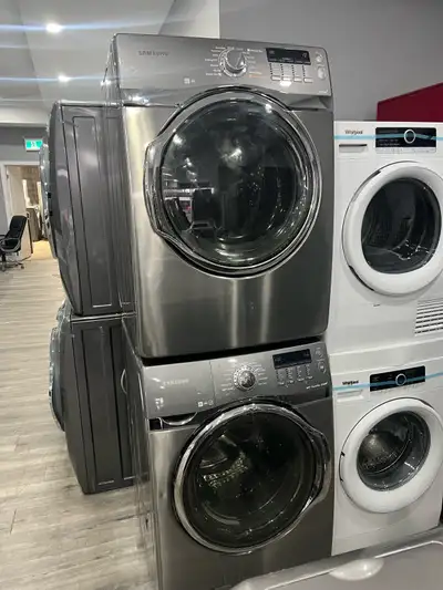 SAMSUNG 27 w front load washer electric dryer set , View more