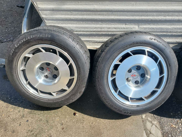 87 CORVETTE WHEELS AND TIRES  in Tires & Rims in Vernon