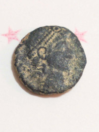 Ancient Roman coin Military Vows circa 3rd century AD
