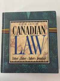  Zuber and Jennings Zuber Canadian Law (5th Edition)