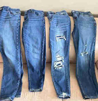 Ladies jeans size 10 and 12 