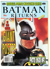 Official Poster Magazine Series Batman Returns #1 Batman Poster!