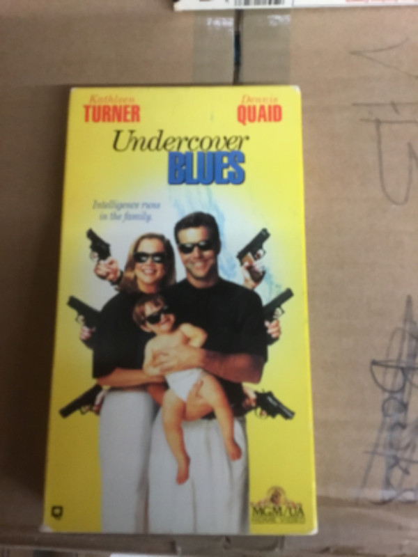 Undercover Blues(Hard to find) VINTAGE VHS TAPE in Arts & Collectibles in Markham / York Region