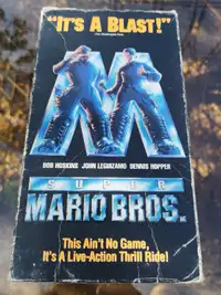 Super Mario Bros VHS