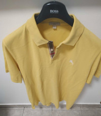 Men's Authentic Burberry Brit Polo Shirt In Great Condition 