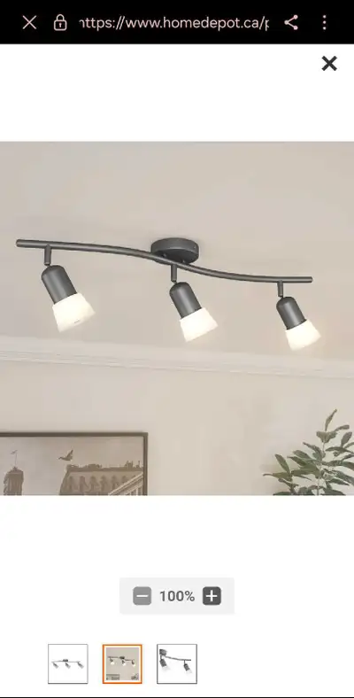 Canarm wave track light, View more