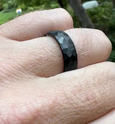 tungsten/carbide ring, View more