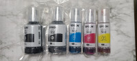 EPSON Genuine T502 EcoTank Ink Bottles (full set + 1 black)