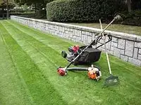 Lawn maintenance labourer