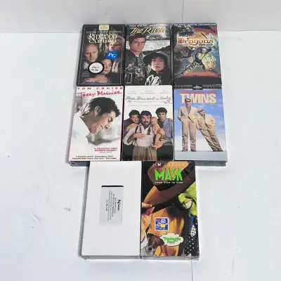New sealed vhs movies video cassette individual or wholesale, View more
