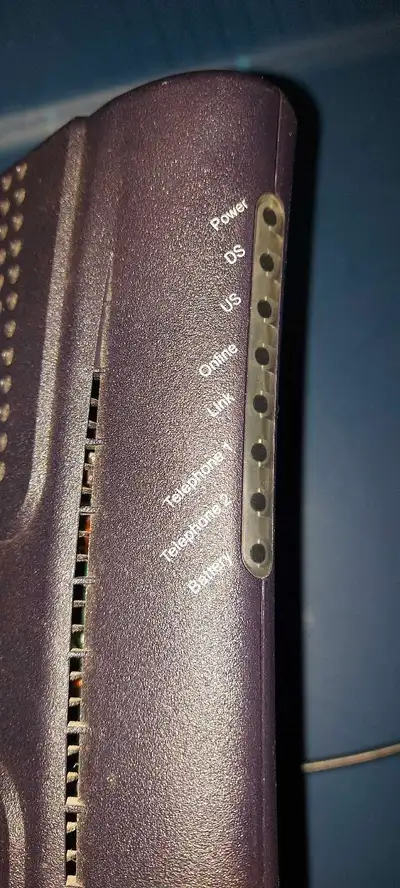 Arris modem model TM602G/115, View more