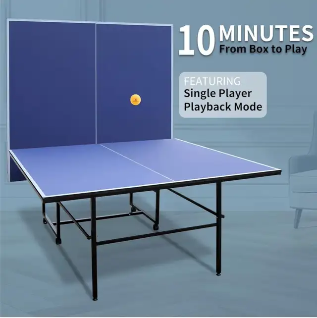 Foldable Ping Pong Table 9x5FT for sale, Like New